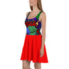 GAMBLERS SKATERS DRESS RED