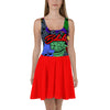 GAMBLERS SKATERS DRESS RED