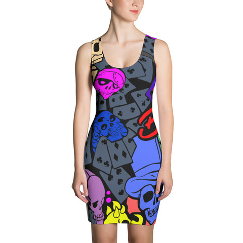 GAMBLERS COLOR DRESS